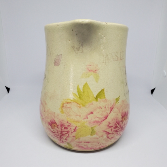 burton + BURTON Floral & Butterfly Water Pitcher - Picture 2 of 10